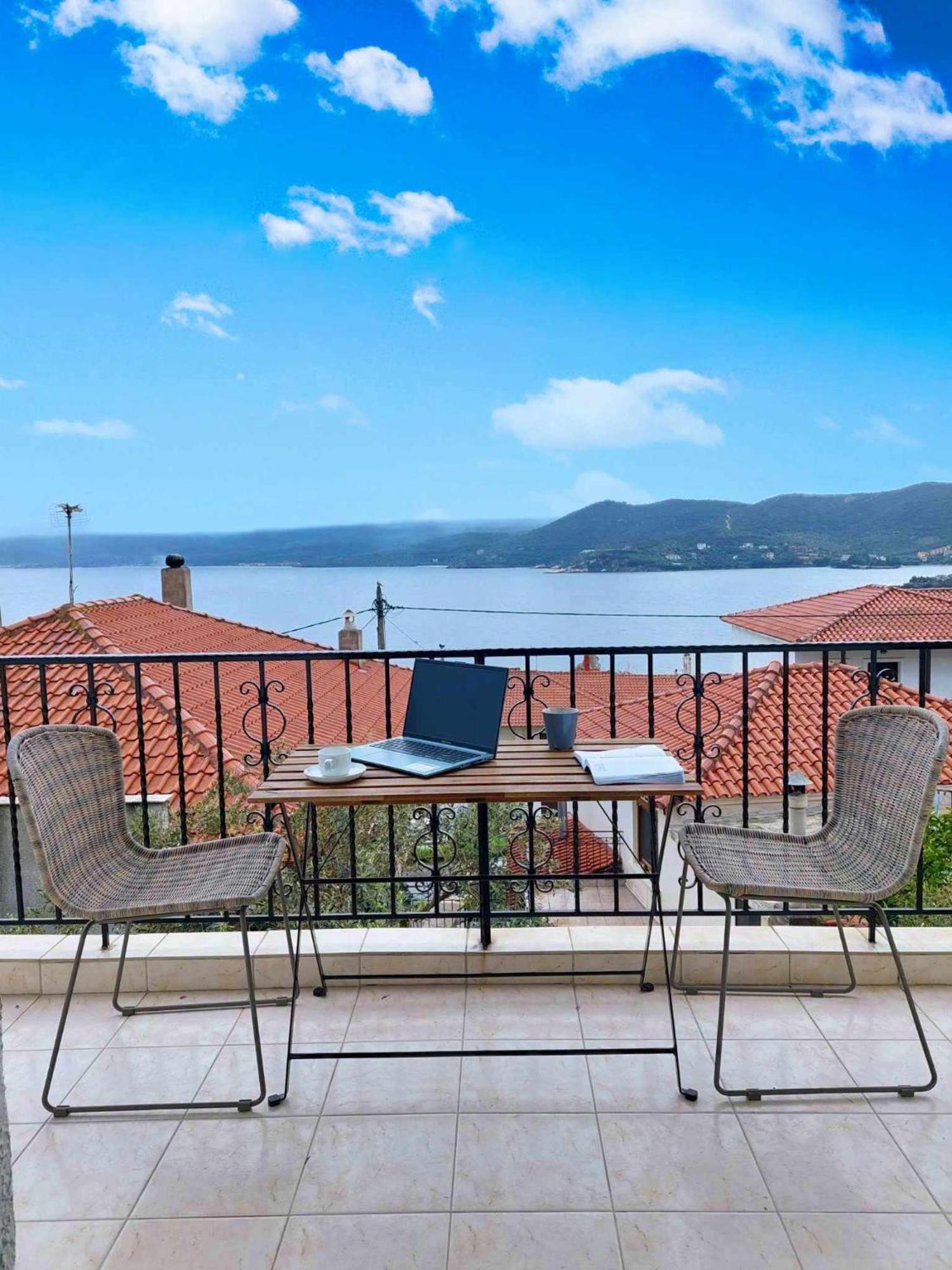 Doras House In Village Άνετο Διαμέρισμα Υπέροχη Θέα Пиргадикия Экстерьер фото